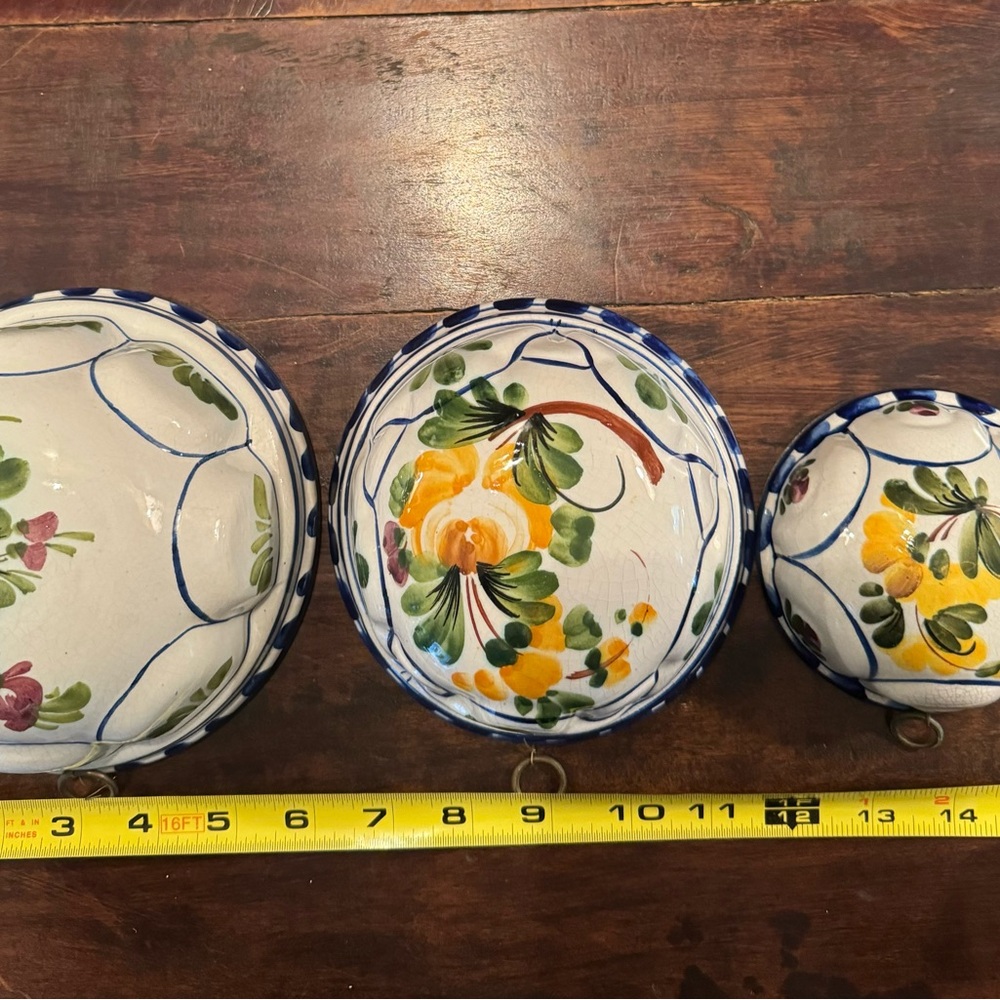 Bassano Vintage made in Italy set of 3 Molds - Picture 5 of 14